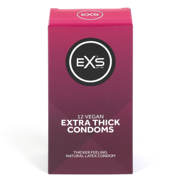 Extra dikke vegan condooms EXS 12 stuks