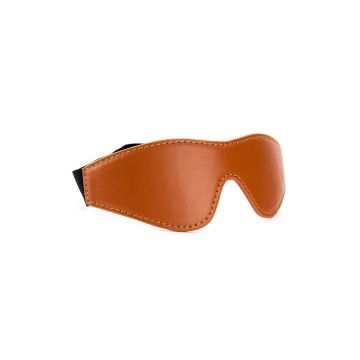 Oogmasker Blaze Elite Cognac Veganistisch Leer - Bruin