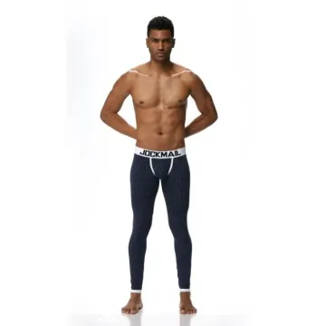 Jockmail Gestipte Legging - Donkerblauw
