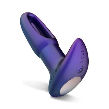 Vibrerende buttplug met tapping Hueman Voyager - Paars
