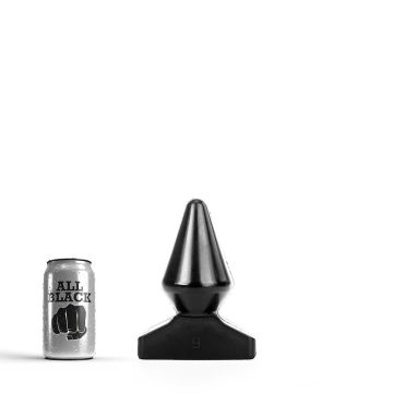 Buttplug All Black 18.5 cm