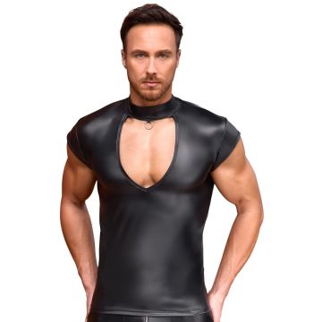 NEK Shirt Met Dominante Opstaande Kraag