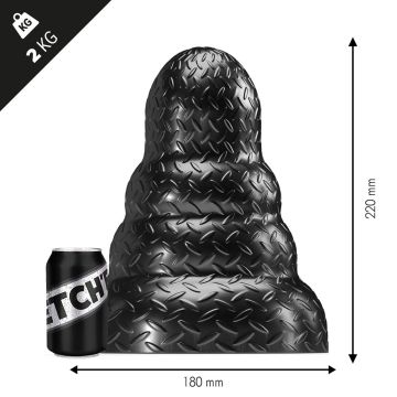 Stretch'r Tripole Buttplug L - Zwart