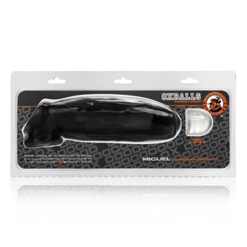 Oxballs Miguel Cock Sheath-Zwart