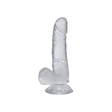 Realistische Dildo 15 cm - Transparant