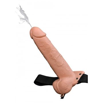 Holle Spuitende Strap-On Dildo - 23 CM