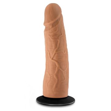 Realistische Dildo Lock On Dynamite - Getinte Huidskleur