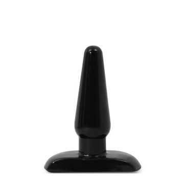 Mini Buttplug Hard Steel- Zwart