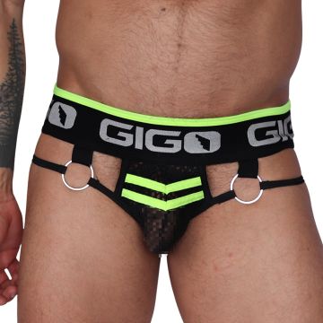 GIGO Mesh Brief Boox - Geel