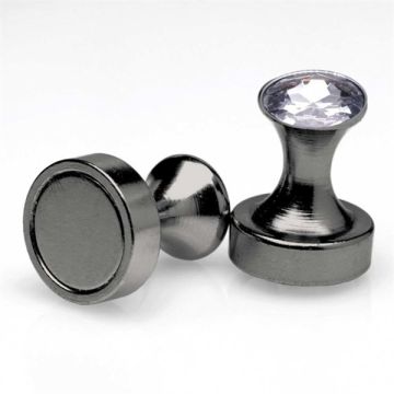 Tepel Klemmen Black Line Magnetische Power Pins *