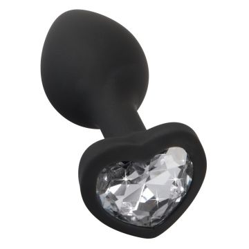 Siliconen Buttplug met Hart*