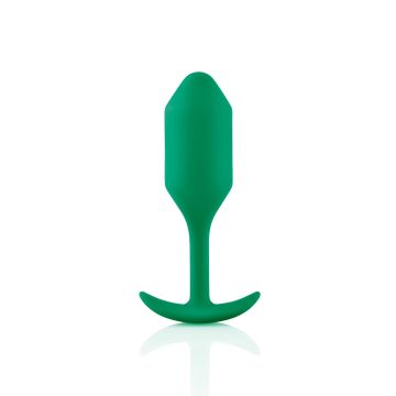 Verzwaarde Buttplug Snug Plugs - Groen
