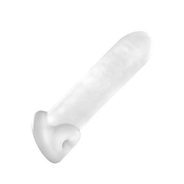 Perfect Fit Fat Boy Cock Sheath Extender Penissleeve 21 CM Transparant