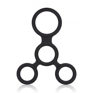 Rekbare Ballen Spreider - Zwart