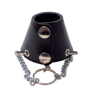 Mister B Leren Parachute met Kettingen