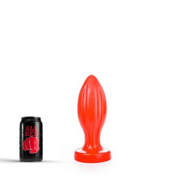 All Black Buttplug Maceo - Rood