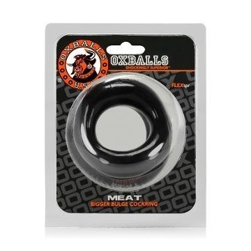 Oxballs - Meat Cockring Bigger Bulge - Zwart