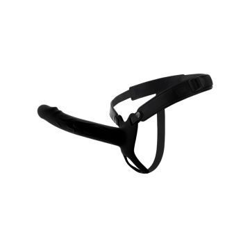 Holle Penis Strap-on 20cm - Zwart
