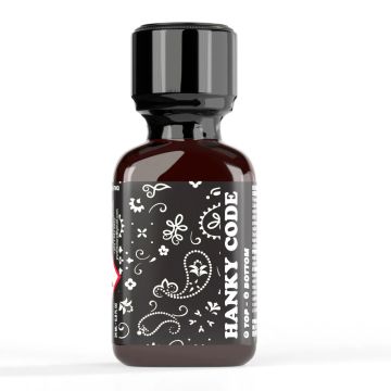 Hanky Code Black Poppers - 24 ml