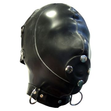 Rubberen Masker Extreme Kap Met Afneembare Gag