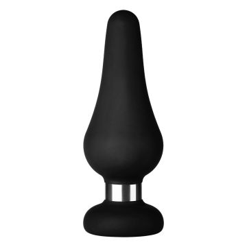 Buttplug F-21 Tear Drop Large - Zwart