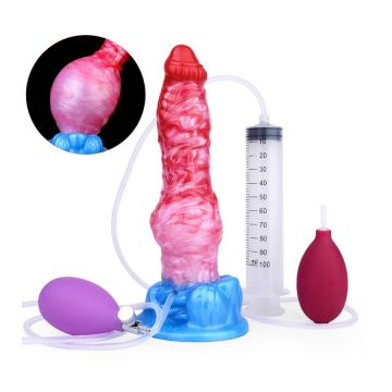 Opblaasbare en Spuitende Dildo Air Delys