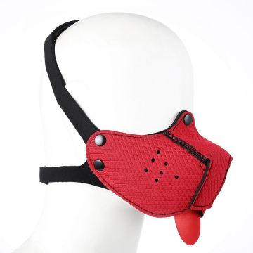 Kiotos Neoprene Puppy Dog Mond Masker - Rood