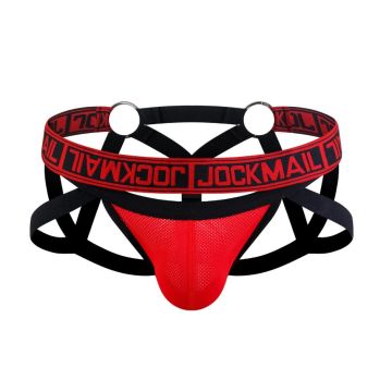 Jockmail Fetish Jockstrap - Rood