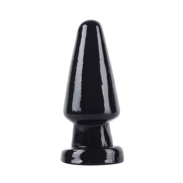 Extreme Buttplug Hidden Desire Cone Head Large 17 cm - Zwart