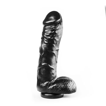 Dark Crystal Zwarte Realistische Dildo Harry - 26.5 cm