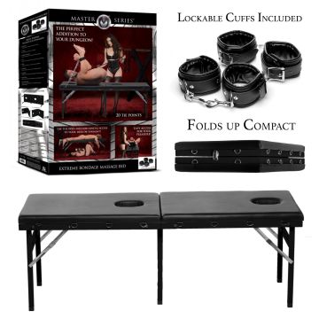 Bondage Massagebed Met Boeien