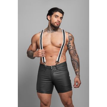 Dale Mas Biker + Eco Suspenders - Zwart/Wit