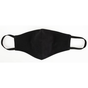Katoenen Mond Masker - Zwart*