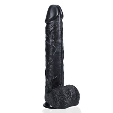 Realistische Dildo Met Ballen Extra Large 38 cm
