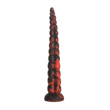 Creature Cocks Silicone Dildo Stinger - Rood/Zwart