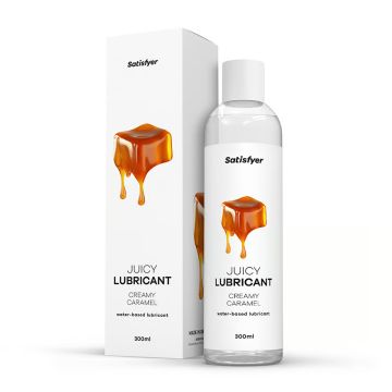 Satisfyer Waterbasis Glijmiddel Creamy Caramel - 300ml
