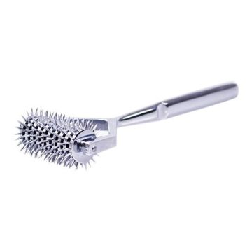 RVS Pinwiel met tien wieltjes