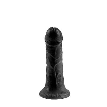 King Cock - Dildo 15 cm*-Zwart
