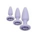 Buttplug Crystal Booty Kit - Lila