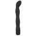 Golvende zwarte anaal vibrator Golvende zwarte anaal vibrator