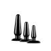 Set Zwarte Buttpluggen - Anal Adventures Set Zwarte Buttpluggen - Anal Adventures