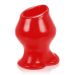 Oxballs - Pighole FF Hollow Plug - Red* Oxballs - Pighole FF Hollow Plug - Red*