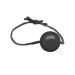 Gag With Leather Strings 40mm - Black Gag With Leather Strings 40mm - Black