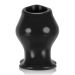 Oxballs - Pighole FF Hollow Plug - Black* Oxballs - Pighole FF Hollow Plug - Black*