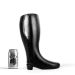 All Black Antonio Dildo 31 cm - Zwart