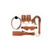 BDSM Set Blaze Elite Cognac Veganistisch Leer - Bruin