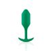 Verzwaarde Buttplug Snug Plugs - Groen