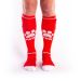 BRUTUS Puppy Party Sokken - Rood/Wit BRUTUS Puppy Party Sokken - Rood/Wit