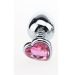 Buttplug met Hartvormige Vlakke Basis