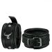 Zwarte Enkel Boeien 5 cm - Kiotos Leather* Zwarte Enkel Boeien 5 cm - Kiotos Leather*